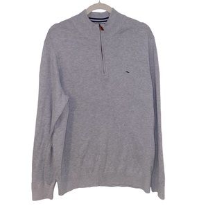 Vineyard Vines mens quarter zip sweater